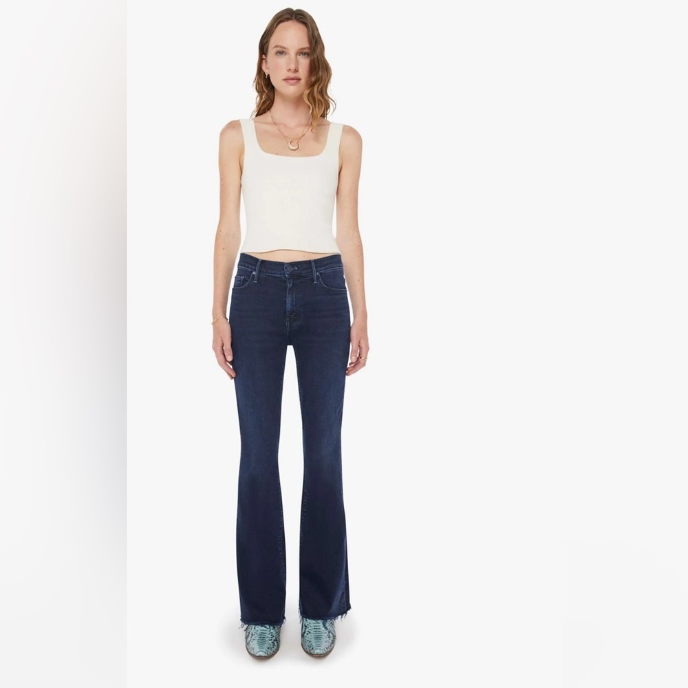 MOTHER The Weekender Fray Size 28 NWT
